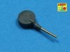 Aber 350L-36 Set of 14 pcs 152mm barrels for Kongo, Haruna, Hiei, Kirishima, Fuso, Yamashiro (1:350)